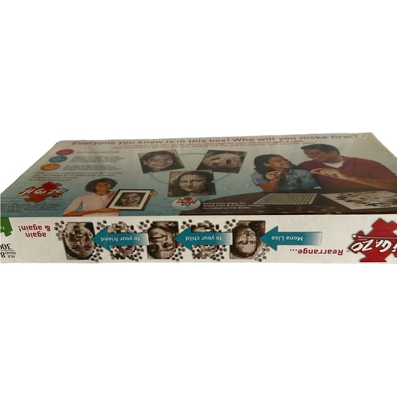 HASBRO JI GA ZO CREATE YOUR OWN MOSAIC STYLE PUZZLE GAME NIGHT PARTY - Picture 6 of 11